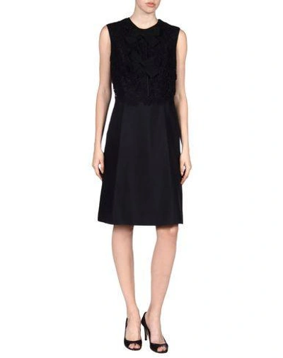 Shop Giambattista Valli Knee-length Dress In Black