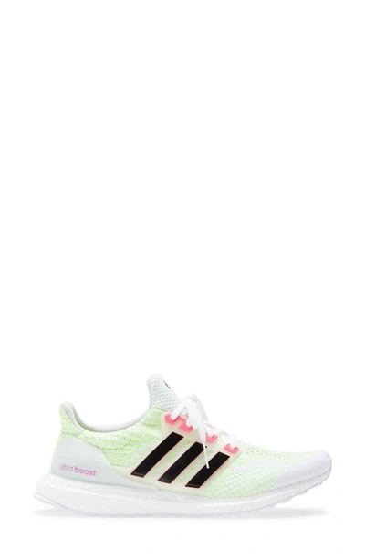 Shop Adidas Originals Ultraboost Dna Running Shoe In White/ Black/ Green