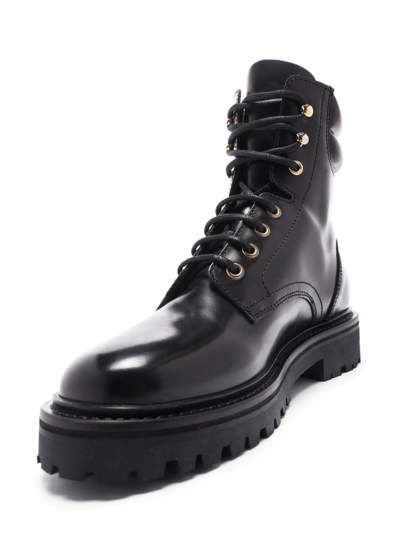Isabel Marant Campa Leather Ankle Boots In Schwarz