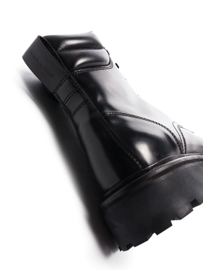 Shop Isabel Marant Campa Ankle Boots In Schwarz