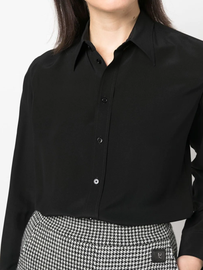 Shop Ralph Lauren Front Button-fastening Shirt In Schwarz