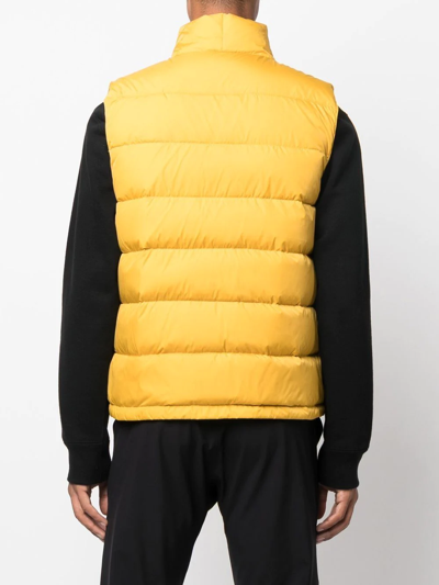 Aspesi Piuma Slim Re Gilet In Gelb