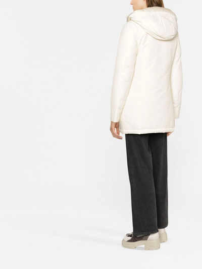 Shop Woolrich Arctic Padded Parka In Nude