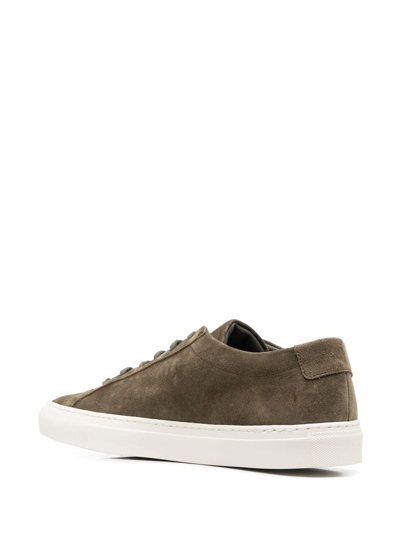 Shop Common Projects Achilles Low-top Sneakers In Grün