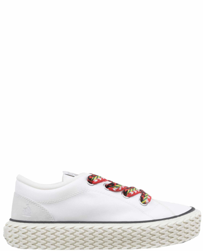 Shop Lanvin I White Curbies Sneakers
