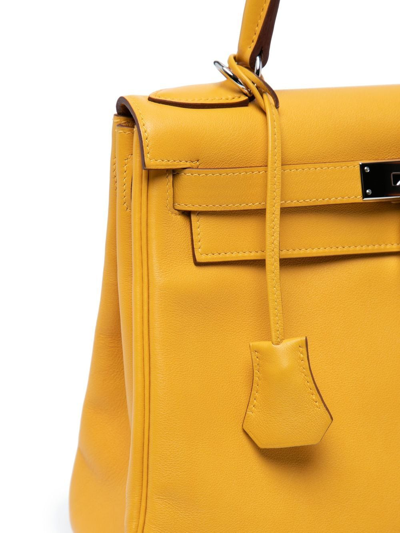Hermès Pre-owned Kelly 28 Sellier 2way Bag - Yellow