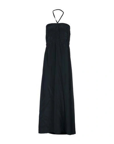 Shop L'autre Chose Midi Dress In Black