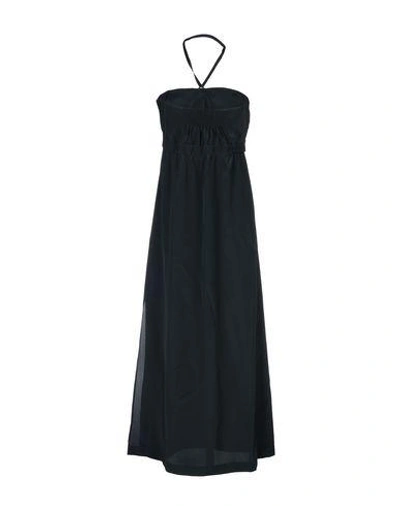 Shop L'autre Chose Midi Dress In Black