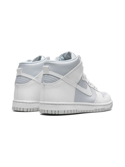 Nike Dunk High Sneakers In White