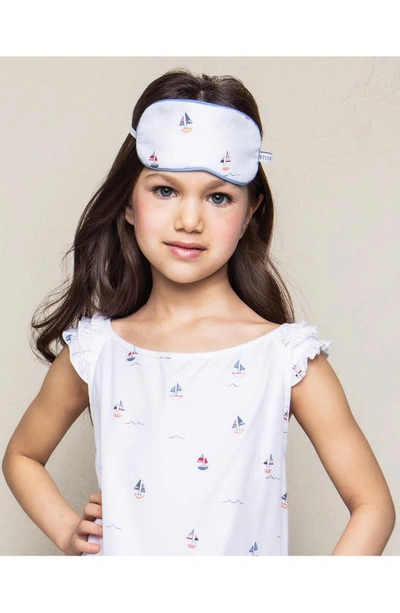 Shop Petite Plume Kids' Amelie Bateau Neck Nightgown In White