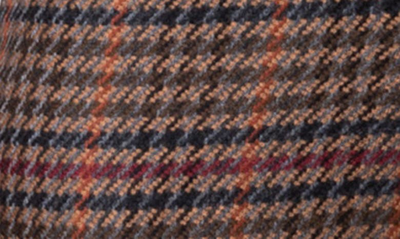 Shop Akris Houndstooth Virgin Wool Bootcut Pants In Caramel-multicolor