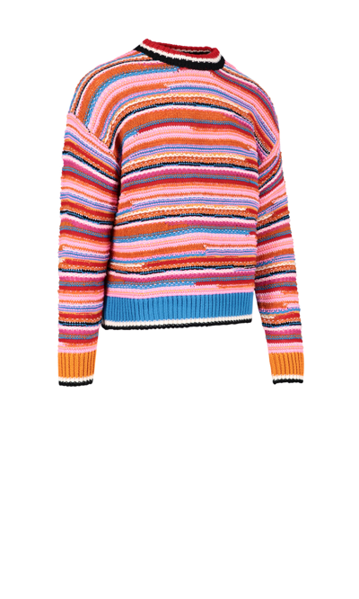 Shop Dsquared2 Multistriped Sweater