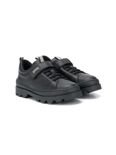 Camper Peu Pista Lace-up Shoes In Black