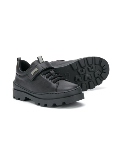 Camper Peu Pista Lace-up Shoes In Black