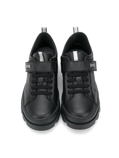 Camper Peu Pista Lace-up Shoes In Black