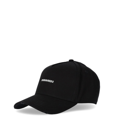 Shop Dsquared2 Mini Logo Black Baseball Cap