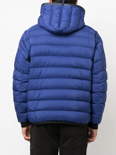 Shop Moncler Barnave Puffer Jacket In Blue