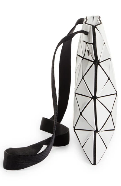 Shop Bao Bao Issey Miyake Lucent Crossbody Bag In White