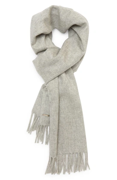 Shop Loro Piana Unita Large Cashmere Scarf In Md92silver Marble ml