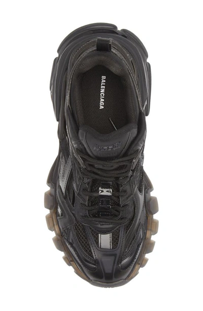Shop Balenciaga Track.2 Open Sneaker In Black