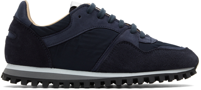 Shop Spalwart Navy Marathon Trail Low (bs) Sneakers In Dark Navy