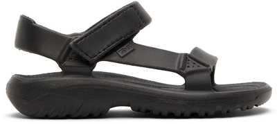 Shop Teva Kids Black Hurricane Drift Sandals