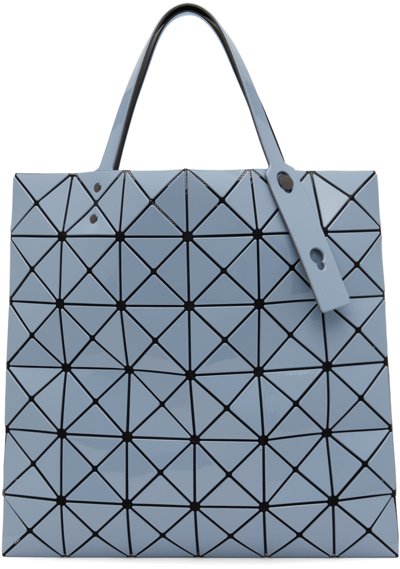 Shop Bao Bao Issey Miyake Blue Double Color Lucent Tote In 77 Lt.blue X Graysh