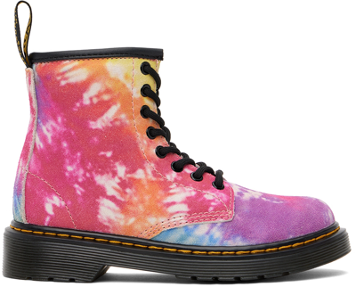 Shop Dr. Martens' Kids Multicolor Tie-dye 1460 Big Kids Boots