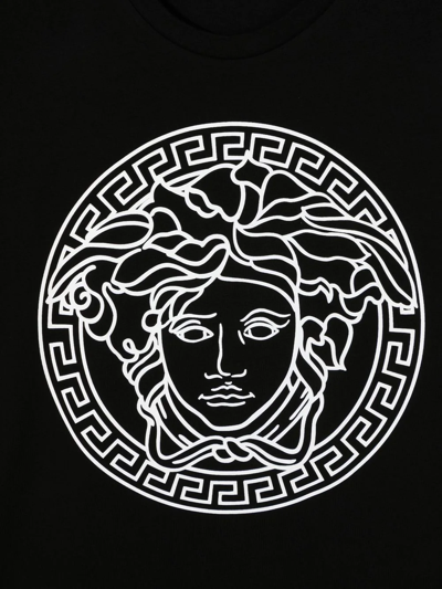 Shop Versace Medusa-head T-shirt In Black