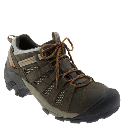 Shop Keen 'voyageur' Hiking Shoe In Black Olive /  Inca Gold