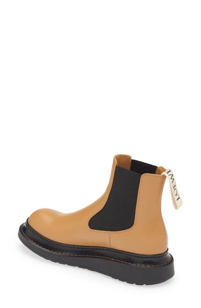 Shop Loewe Chelsea Boot In Desert