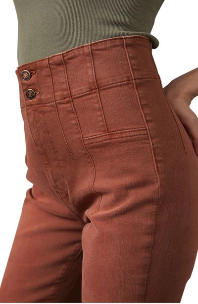 Free People We The Free Jayde High Waist Flare Pants In Mesa