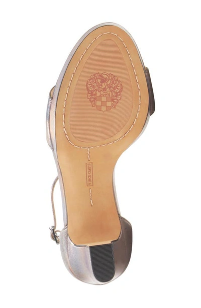 Shop Vince Camuto Sathina Sandal In Twilight Leather
