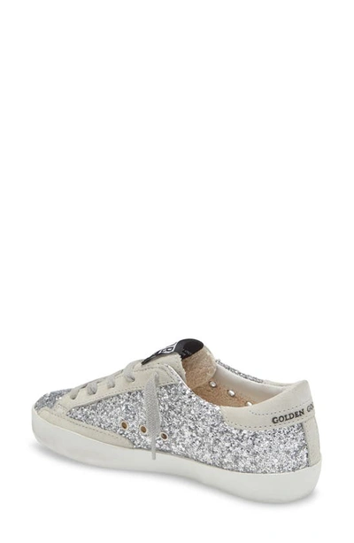 Shop Golden Goose Old School Low Top Sneaker In Silver/ Ice