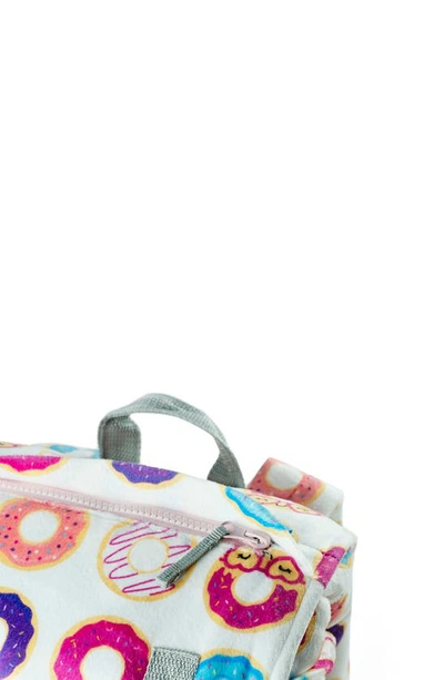 Mimish Kids' Sleep-n-pack Donuts Print Sleeping Bag Backpack In Donuts Multi-print