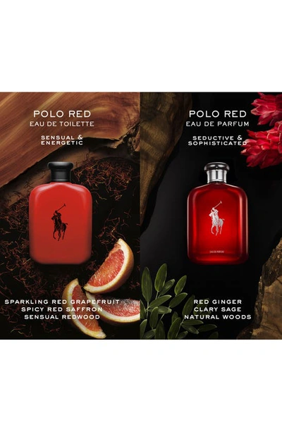 Shop Ralph Lauren Polo Red Eau De Parfum, 4.2 oz