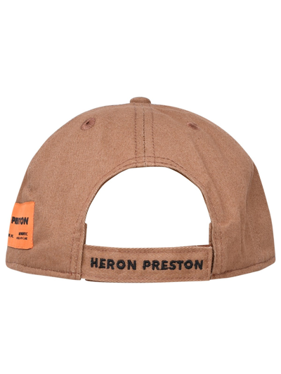 Shop Heron Preston Cappellino Стиль In Cotone In Brown