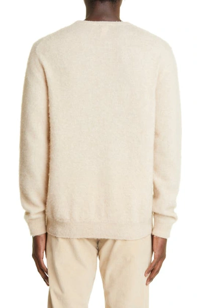 Shop Massimo Alba Crewneck Cashmere Sweater In Grey