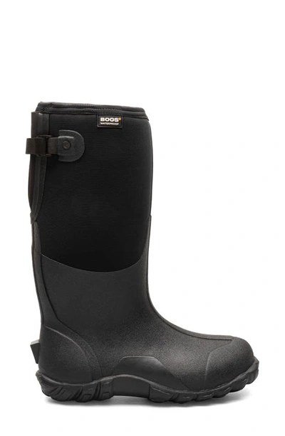Shop Bogs Classic Adjustable Calf Rain Boot In Black