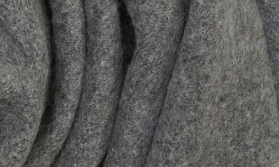 Acne Studios Canada Fringe Scarf In Grey Melange