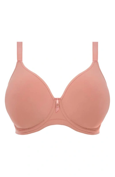 Shop Elomi Bijou Full Figure Underwire Plunge Bra In Ash Rose