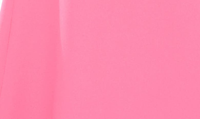 Mac Duggal One Shoulder Jersey Mermaid Gown In Hot Pink