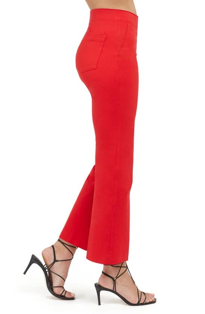 Spanx On-the-go Kick Flare Pant In True Red