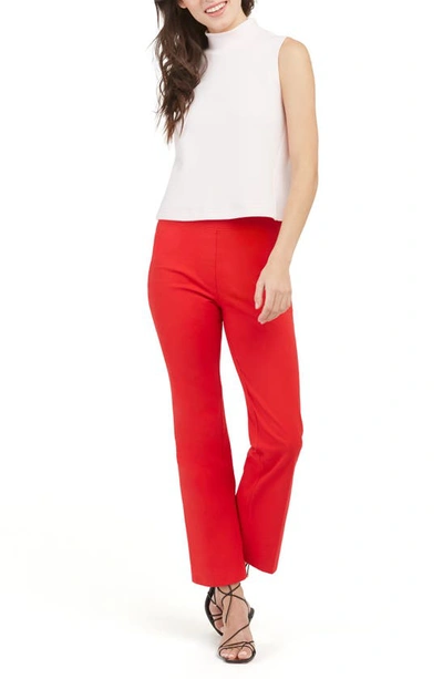 Spanx On-the-go Kick Flare Pant In True Red