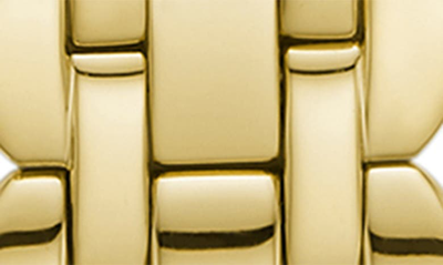 Kate Spade Women's Goldtone Stainless Steel Scalloped Apple Watch Bracelet/20mm In Gold