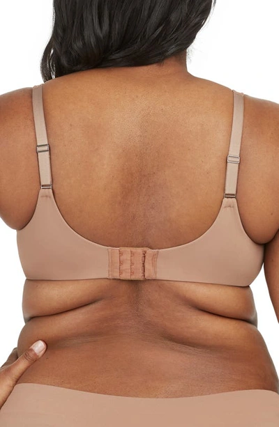Spanx Low Profile Cushioned Underwire Minimizer Bra In Cafe Au Lait