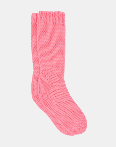 Shop Lafayette 148 Cashmere Socks In Pink