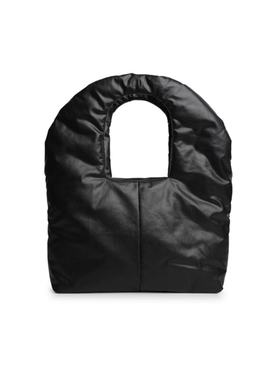 Shop Kassl Editions Medium Dome Bag In Oil Black