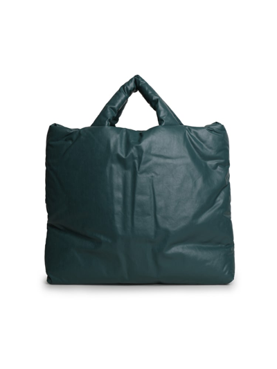 Shop Kassl Editions Medium Pillow Bag In Oil Forest