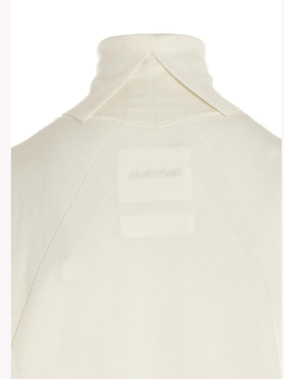 Shop Jil Sander Turtleneck Sweater In White